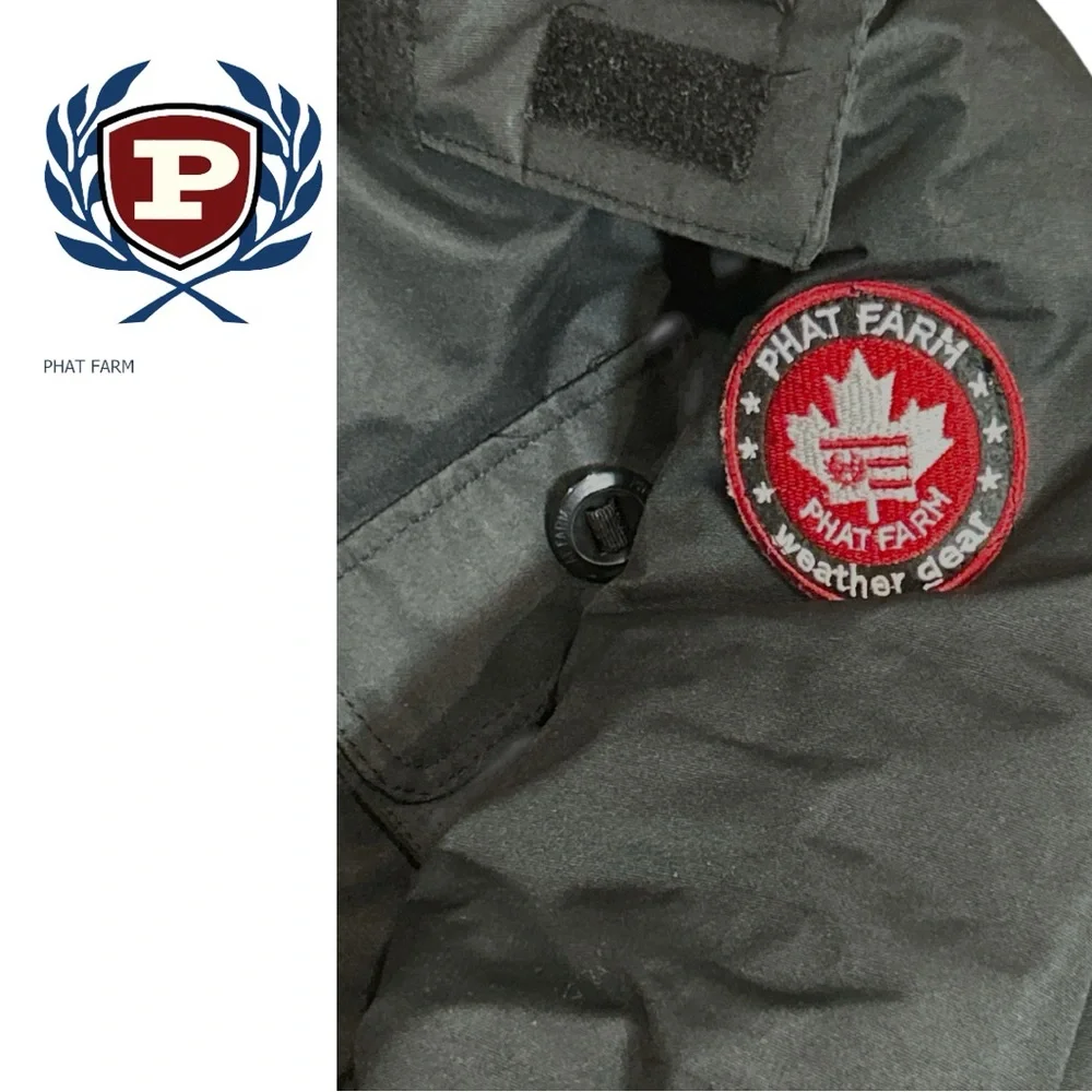 Phat Farm Men’s Weather Gear Hooded Winter Coat -‎ Size S